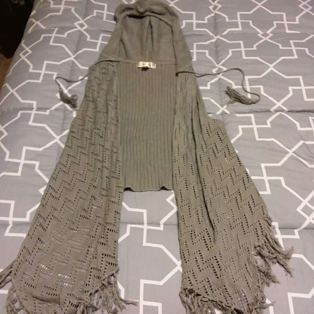 Sweater vest hoodie